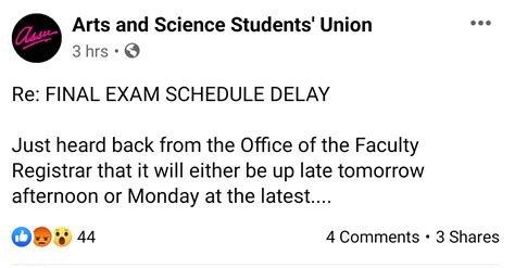 University Closures. . Uoft final exam schedule